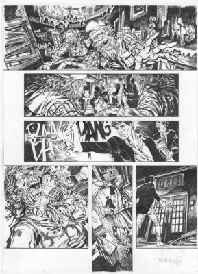 Paolo Martinello | DYLAN DOG n.478 – HARLECH ASYLUM, pag.66 | Avalon Comic Art