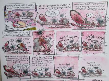 Schreurs, Eric - Originele pagina in kleur - Joop Klepzeiker 19 - Knopsopper (2004) | Catawiki