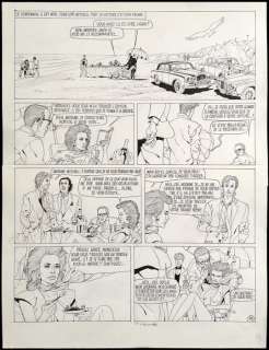 Renaud - Planche originale (p.23) - Jessica Blandy T.1 - Souviens-toi d’Enola Gay... | Catawiki