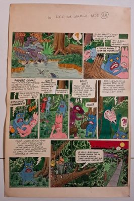 MAX . PLANCHE ORIGINALE COULEURS DIRECTES SPOTY DU RIFIFI SUR JARMILA . HUMANOS | eBay Europe (Buy It Now)