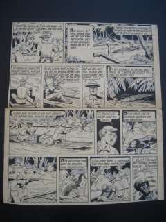 Vandersteen, Willy - Originele pagina (p.2) Het gouden masker - (1950) | Catawiki