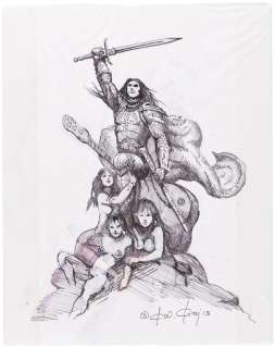 KISS GENE SIMMONS FANTASY GUITAR CONCEPT ORIGINAL ART BY KEN KELLY. | Hake’s