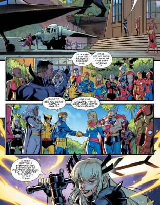 Godzilla Destroys The Marvel Universe ISSUE 4 (2025) - PACO MEDINA X-men, Magik, Black Panther, Wolverine, Spider-Man | Comix Art Studio