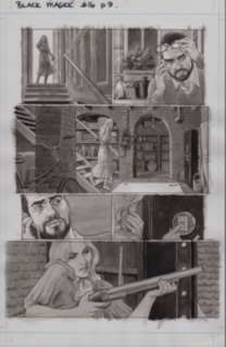 Nicola Scott | Black Magic - Issue 16 Page9 | Nicola Scott