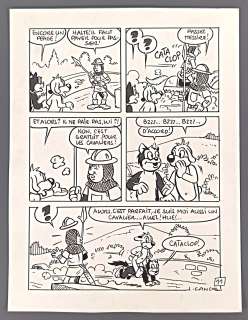 Cance Louis Pif... | CANCE Louis Pif et Hercule Gag en une planche "Péage" Planche... | Vermot et Associés