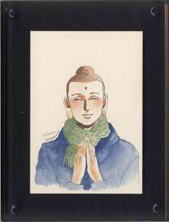 Hikaru Nakamura Handwriting color illustrations "St. older brother" Buddha | Mandarake (Big Web)