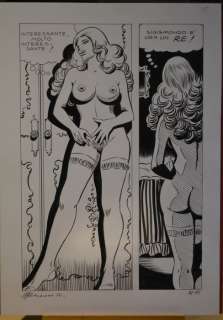 Cimiteria #92 - Tavola originale Balzano - Pag. 75 - Firmata  - Page volante - (1976) | Catawiki