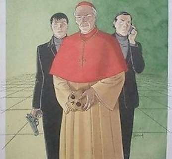 Le triangle secret - Les Gardiens du Sang  T1 - Couverture originale - Le CrÃ¢ne de Cagliostro  (2009) | Catawiki