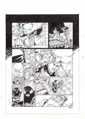 Hub (Né En 1969) Okko... | Lot 137 - HUB (né en 1969) Okko - Le cycle du vide 1 Encre de... | Tessier Sarrou