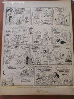 PÃ¡gina original publicada Rent a Ghost Fantasmas de Alquiler Reg Parlett Buster Bruguera