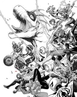 Anand Ramcheron - Spider-Society #1 Cover