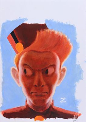 Rabate, Pascal (Né... | RABATE, Pascal (né en 1961) Spirou. Illustration pour... | Coutau Bégarie