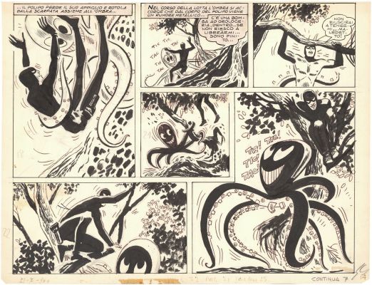 Hugo Pratt (1927-1995) | L’ombre et le Général | Huberty Breyne