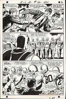 JUSTICE LEAGUE OF AMERICA Issue #66 Interior Page | ComicConnect