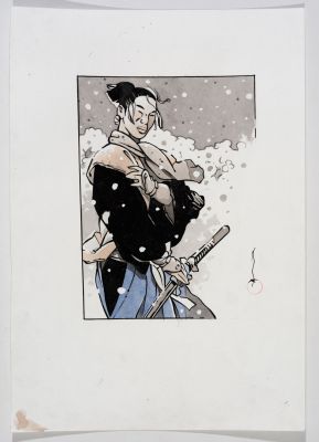 Michetz Marc Kogaratsu Illustration... | Lot 12 - Michetz Marc Kogaratsu Illustration à l’encre de Chine... | Tessier Sarrou