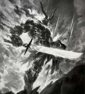 Viktor Farro - Surtur Marvel SNAP Art