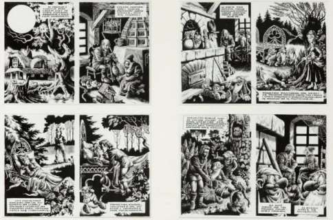 Janusz Christa  (1934 - 2008) Fairy tale for adults -