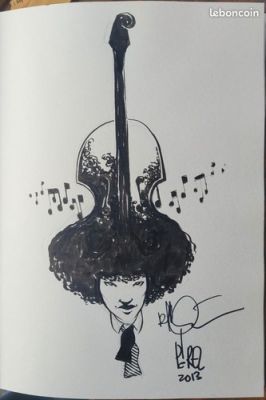 RAMON K PEREZ dedicace comics original art music sketch | eBay Europe (Buy It Now)