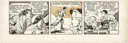 28: Gotto Ozark Ike daily 8/22/50 original comic art