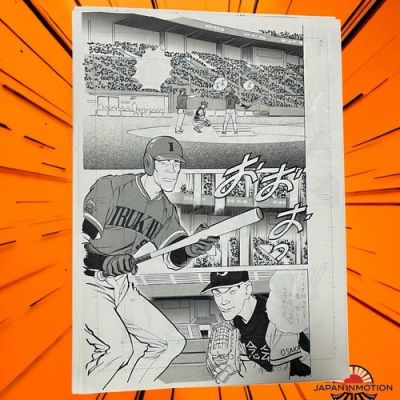 z8042 Fastball Tenamonya Original Japan Manga Comic Art Page 5 Baseball | eBay US (Buy It Now)