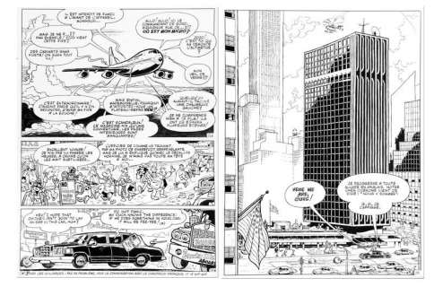 Greg | Achille Talon, ensemble de deux planches n°22 et … | Banque Dessinée