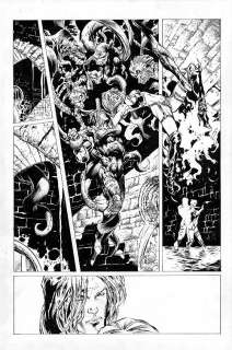 Top Cow Art - Clarence Lansang DARKNESS #28 PG 5 SPLASH