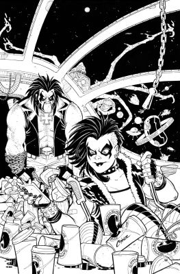 CRUSH AND LOBO #2 COVER AMANDA CONNER | PaperFilms