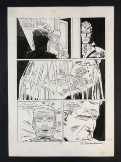 Martyn Mistére #65 - G. Alessandrini "Space Invaders" tavola originale, firmata.  - EO - (1987) | Catawiki