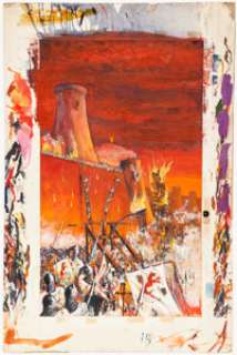 Unidentified Paperback Cover Artist The Crusades Cover Painting Original Art (Ballantine Books, 1962).... | Heritage