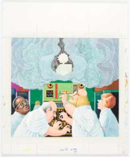 Al Jaffee | MAD #363 Inside Back Cover Fold-In Illustration Painting Original Art(EC, 1997).... | Heritage