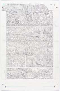 Ricardo Delgado Age of Reptiles: Ancient Egyptians #2 Story Page 3 Original Art (Dark Horse,... | Heritage