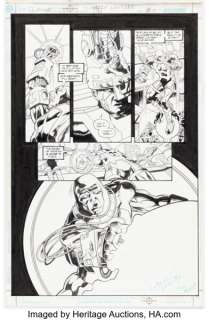 Darryl Banks and Jordi Ensign - Green Lantern #131 Story Page Original Art (DC, 2000)....