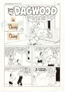Harvey Artist | Chic Young’s Dagwood Comics | Heritage