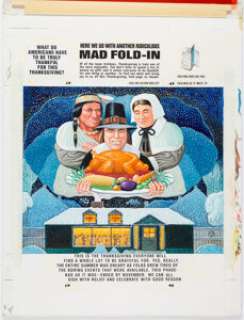 Al Jaffee | MAD #341 Inside Back Cover "Fold-In" Original Art (EC, 1995).... | Heritage