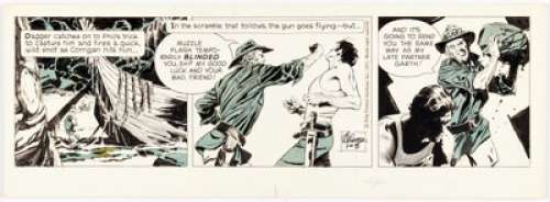 Al Williamson | Secret Agent Corrigan Daily Comic Strip Original Art dated 1-5-71 (King Features Syndicate, 1971). ... | Heritage