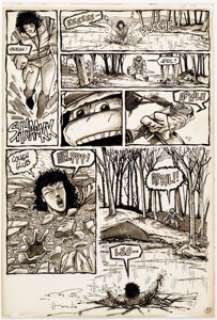 Kevin Eastman And Peter Laird | Teenage Mutant Ninja Turtles #11 Story Page 31 Original Art (Mirage, 1987).... | Heritage