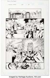 Raney, Tom - Tom Raney and Scott Hanna Uncanny X-Men #379 Story Page 10 Original Art (Marvel, 2000)....