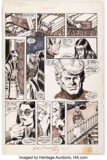 Pérez , George | George Pérez and Jack Abel Deadly Hands of Kung Fu #20 Story Page 11 Inscribed Original Art (Marvel Comics, 1976).... | Heritage