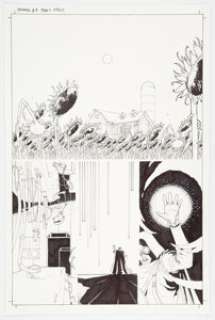 Morazzo, Martin - Martin Morazzo Snowfall #9 Story Page 1 Original Art (Image, 2017)....