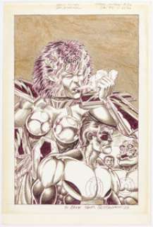 Broderick, Pat | Pat Broderick Green Lantern #20 Cover Original Art (DC, 1992).... | Heritage