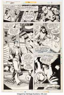Chaykin, Howard - Howard Chaykin, Jeff Aclin, and Juan Ortiz Marvel Team-Up #76 Story Page 3 Original Art (Marvel, 1978)....