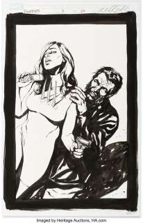 Gaydos, Michael | Michael Gaydos Powerless #3 Splash Page 20 Original Art (Marvel, 2004).... | Heritage