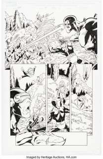 Lim, Ron - Ron Lim and Cory Hamscher X-Men Forever 2 #7 Story Page 6 Original Art (Marvel, 2010)....
