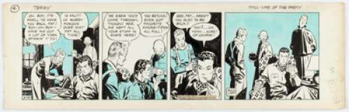 Caniff, Milton | Milton Caniff Terry and the Pirates Daily Comic Strip Original Art, dated 6-20-40 (News Syndicate Co., Inc., 1940)... | Heritage