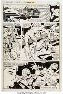 McLeod, Bob | Bob McLeod Marvel Team-Up #86 Story Page 9 Original Art (Marvel, 1979).... | Heritage
