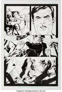 Harris, Tony - Tony Harris and Tom Feister Ex Machina #1 Story Page 6 Original Art (DC, 2004)....