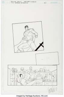 Yu, Leinil Francis - Leinil Francis Yu and Gerry Alanguilan Superman: Birthright #5 Story Page 16 Original Art (DC, 2004)....
