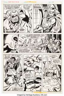 Hall, Bob | Bob Hall, Don Perlin, and Duffy Vohland Super-Villain Team-Up #14 Story Page 7 Original Art (Marvel, 1977).... | Heritage