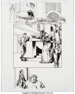 Cannon, Zander - Zander Cannon and Gene Ha Top 10 #4 Story Page 20 Original Art (DC, 1999)....