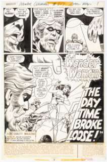 Dillin, Dick | Dick Dillin and Vince Colletta Wonder Woman #217 Story Page 1 Green Arrow Original Art (DC, 1975).... | Heritage